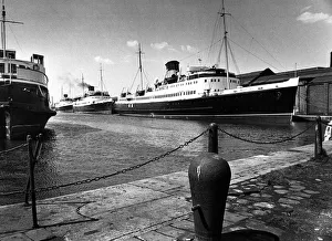 Mona's Isle and fleet Birkenhead coming out of winter Hibernation for summer season Mona's Isle and fleet Birkenhead coming out of winter Hibernation for summer season