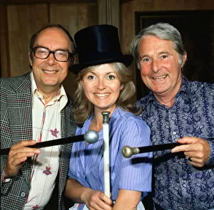 Images Dated 1st January 1979: Morecambe and Wise with Hannah Gordon January 1979