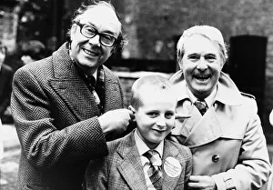 Morecambe And Wise with one of the winners of a children of courage award Morecambe And Wise with one of the winners of a children of courage award