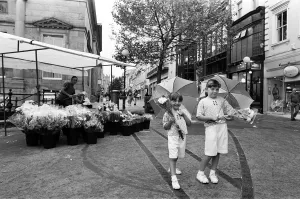 Morning views of Bold Street, Liverpool. 30th June 1992 Morning views of Bold Street, Liverpool. 30th June 1992