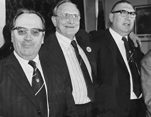 Moss Evans Delegate Transport and General Workers Union with Jack Jones Moss Evans Delegate Transport and General Workers Union with Jack Jones