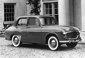 Motor Cars. The Hillman Minx Sx. July 1954 P009531 Motor Cars. The Hillman Minx Sx. July 1954 P009531