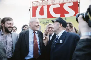 MP for Bristol South East Tony Benn attends an anti Margaret Thatcher demonstration with MP for Bristol South East Tony Benn attends an anti Margaret Thatcher demonstration with
