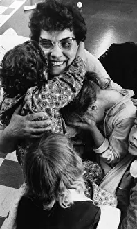 Mrs Marj Cullen at St Neots Children's Home, Cambridgeshire, 21st June 1974 Mrs Marj Cullen at St Neots Children's Home, Cambridgeshire, 21st June 1974