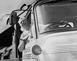 Mrs Pamela Porter of Stretton of Dunsmore near Rugby pictured with her transporter which Mrs Pamela Porter of Stretton of Dunsmore near Rugby pictured with her transporter which
