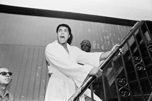 Images Dated 23rd September 1976: Muhammad Ali in his training camp ahead of his third fight with Ken Norton