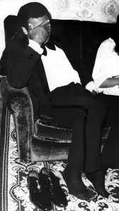 Muhammad Ali's visit to the North East of England. Ali is seen here Muhammad Ali's visit to the North East of England. Ali is seen here