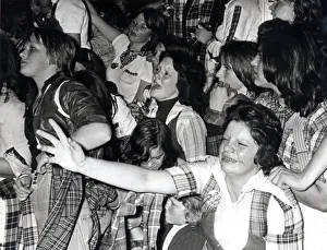 Music - Pop - Bay City Rollers - Hysterical Rollers fans reach out for their idols Music - Pop - Bay City Rollers - Hysterical Rollers fans reach out for their idols