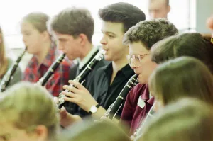 Music Students at Gillbrook Comprehensive School, South Bank, Eston Music Students at Gillbrook Comprehensive School, South Bank, Eston