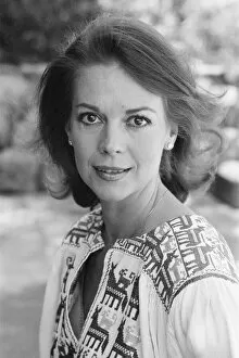 Images Dated 3rd October 1978: Natalie Wood, american actress at The Golden Door, a luxury keep fit spa in San Marcos