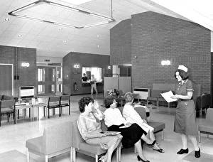 The new ante-natal clinic waiting area at Walsgrave Hospital, Coventry The new ante-natal clinic waiting area at Walsgrave Hospital, Coventry