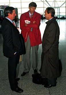 New Arsenal Manager Arsene Wenger and Peter Hill-Wood New Arsenal Manager Arsene Wenger and Peter Hill-Wood