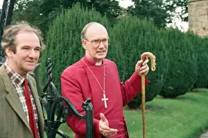 Images Dated 28th September 1994: The new Bishop of Durham, Rev. Michael Turnbull at Croft, near Darlington