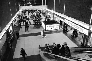 New Buildings of Teesside. Newton Mall shops. 1972 New Buildings of Teesside. Newton Mall shops. 1972