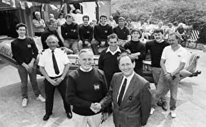 A new £9, 000 inshore lifeboat was commissioned at Horton on Gower at the weekend A new £9, 000 inshore lifeboat was commissioned at Horton on Gower at the weekend