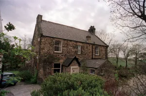 The new house of Eric Cantona Manchester United football star in Padfield near Glossop in The new house of Eric Cantona Manchester United football star in Padfield near Glossop in