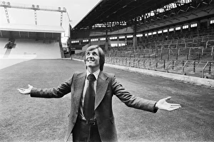 New Liverpool signing Kenny Dalglish at Anfield after completing his transfer from Celtic New Liverpool signing Kenny Dalglish at Anfield after completing his transfer from Celtic