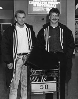 New signings, Bjorn Kristensen (right) and Frank Pingel (left New signings, Bjorn Kristensen (right) and Frank Pingel (left