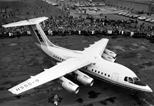 A new super-quiet British passenger plane was unveiled at Hatfield in Hertfordshire A new super-quiet British passenger plane was unveiled at Hatfield in Hertfordshire