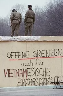 Images Dated 31st December 1989: New Years Eve, West Berlin, West Germany 31st December 1989