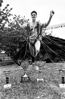 Newcastle student Andrew Abbess won the British National Parachuting Championships in Newcastle student Andrew Abbess won the British National Parachuting Championships in