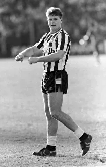 Newcastle United footballer Paul Gascoigne. Circa February 1988 Newcastle United footballer Paul Gascoigne. Circa February 1988