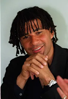 Newcastle United manager Rudd Gullit in relaxed mood as he prepares for the the FA Cup Newcastle United manager Rudd Gullit in relaxed mood as he prepares for the the FA Cup