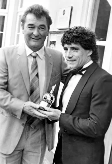 Newcastle United skipper Kevin Keegan received the North East Player of the Year Award Newcastle United skipper Kevin Keegan received the North East Player of the Year Award