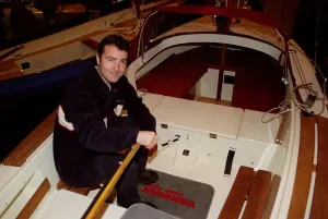 Nick Berry actor January 1999 at the Boat Show at London's Earls Court Nick Berry actor January 1999 at the Boat Show at London's Earls Court