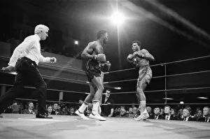 Nigel Benn vs Fermin Chirino at York Hall, Bethnal Green London Nigel Benn vs Fermin Chirino at York Hall, Bethnal Green London