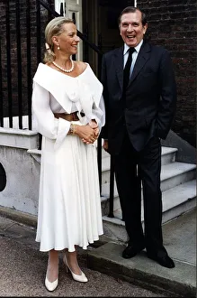 Nigel Dempster Daily Mail Writer with Princess Michael of Kent Nigel Dempster Daily Mail Writer with Princess Michael of Kent