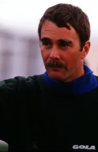 Nigel Mansell Motor Racing Formula One Driver taking part in the Television Programme Its Nigel Mansell Motor Racing Formula One Driver taking part in the Television Programme Its