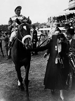 Nimbus after winning The Derby at Epsom 1949 Nimbus after winning The Derby at Epsom 1949