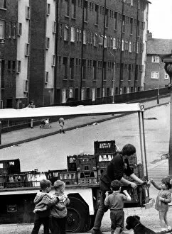 Images Dated 31st May 1971: The Noble Street flats Housing Estate in Scotswood, Newcastle