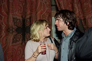 Noel Gallagher Singer September 1998 Oasis band member talking to actress/comedian Noel Gallagher Singer September 1998 Oasis band member talking to actress/comedian