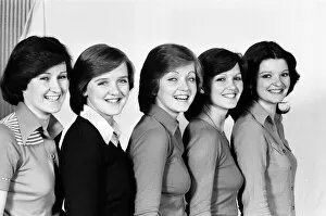 Images Dated 16th May 1977: The Nolan sisters, Denise, Bernadette, Linda, Maureen and Anne. 16th May 1977