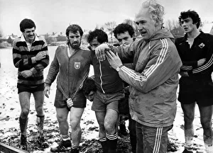 Northern coach John Elders and the Portuguese national touring side brave the snow at Northern coach John Elders and the Portuguese national touring side brave the snow at