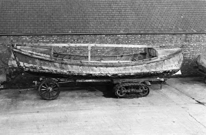 The Northumberland lifeboat Lizzie Porter, which entered service at Holy Island in 1909 The Northumberland lifeboat Lizzie Porter, which entered service at Holy Island in 1909