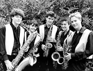 Northumberland Stage Band members, from the left: David Ferrari, Eliazbeth Walsh Northumberland Stage Band members, from the left: David Ferrari, Eliazbeth Walsh