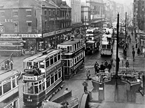 Northumberland Street, Newcastle in November 1938 Northumberland Street, Newcastle in November 1938