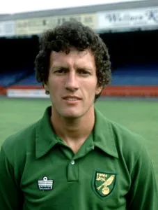 Norwich City goalkeeper Roger Hansbury. August 1978 Norwich City goalkeeper Roger Hansbury. August 1978
