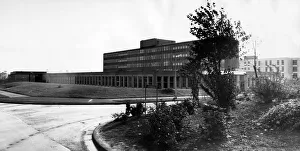 The nurses home at Walsgrave Hospital. 19th April 1968 The nurses home at Walsgrave Hospital. 19th April 1968