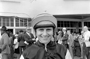 Images Dated 7th June 1980: The Oaks at Epsom, won by jockey Willie Carson and trainer Dick Hern