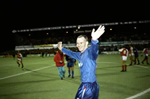 Oldham 3 v. Arsenal 1. Andy Ritchie after the game. 22nd November 1989 Oldham 3 v. Arsenal 1. Andy Ritchie after the game. 22nd November 1989