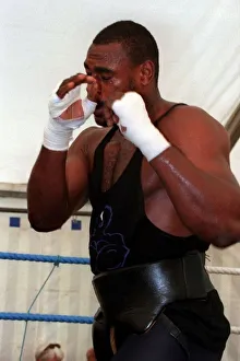 Oliver McCall Boxing December 97 Former world heavyweight champion in training Oliver McCall Boxing December 97 Former world heavyweight champion in training
