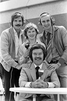 Images Dated 11th July 1980: Three former Olympic competitors who will spearhead ITV