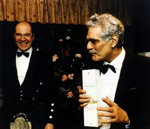 Omar Sharif visits The Macallan Malt Whisky Distillery PLant Omar Sharif visits The Macallan Malt Whisky Distillery PLant