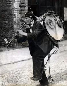 One-Man-Band - He's a rare artiste these days, and one of the few in Wales who make One-Man-Band - He's a rare artiste these days, and one of the few in Wales who make