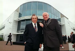 Opening of Stewart Grand Prix's new HQ June 1998 Jackie Stewart with Tom Hunter Opening of Stewart Grand Prix's new HQ June 1998 Jackie Stewart with Tom Hunter