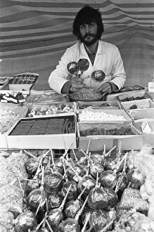 Images Dated 1st May 1970: The Oval Sunday Market Circa May 1970 Confectionary Stall